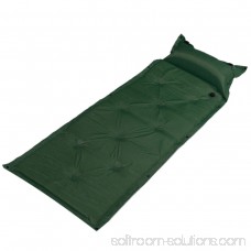 Camping Self Inflating Sleeping Pad with Attached Pillow - Lightweight Air Sleeping Pads Carry Bag,Outdoor Camping Waterproof Picnic Beach Sporting Folding